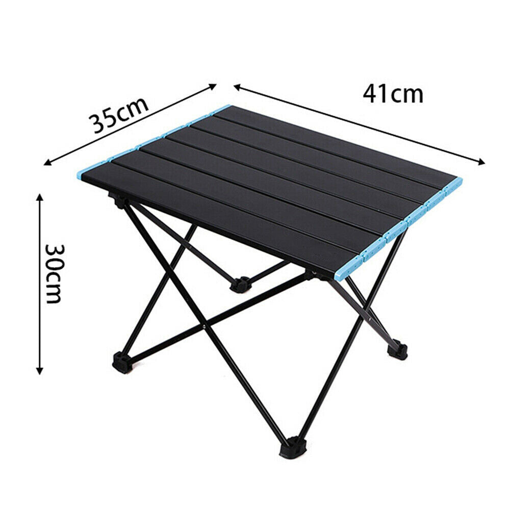 Folding Camping Table with Garden Picnic Tote Bag Portable BBQ Beach Fishing