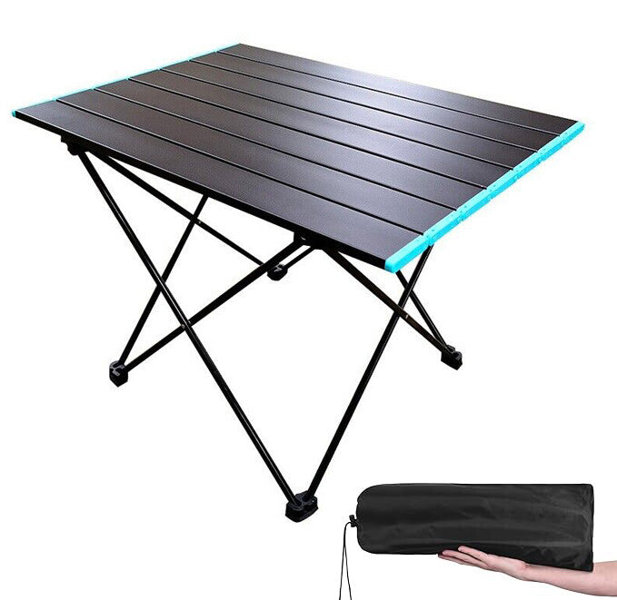 Folding Camping Table with Garden Picnic Tote Bag Portable BBQ Beach Fishing