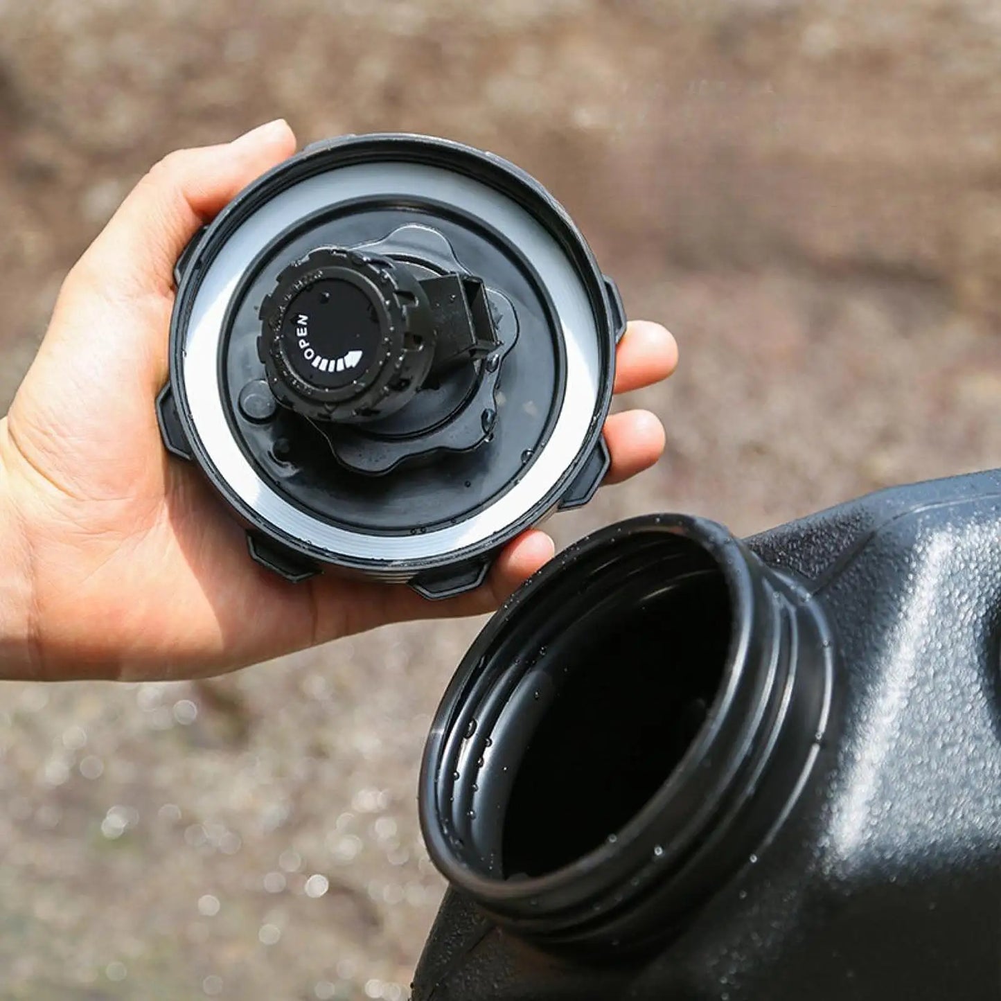 10 L Outdoor Camping Water Storage Jug Water Container with Faucet,Water Carrier for Camping Self Driving Cars Portable