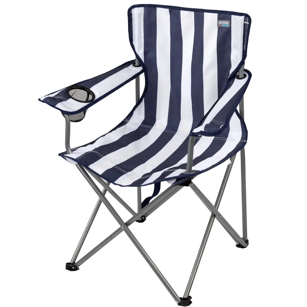 Folding camping chair with coasters and backrest breathable Aktive Camping folding chairs with backrest, folding beach chairs, folding chairs, folding camping chairs, camping chair, camping furniture