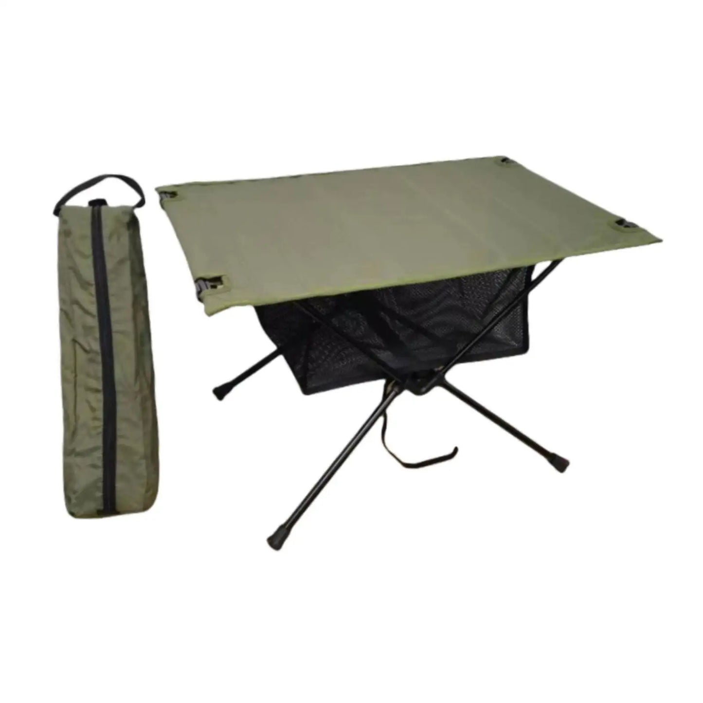 Camping Folding Table Lightweight 1680D Oxford Roll-Up Table Portable Aluminum Alloy Tourist Tables for Outdoor Picnic