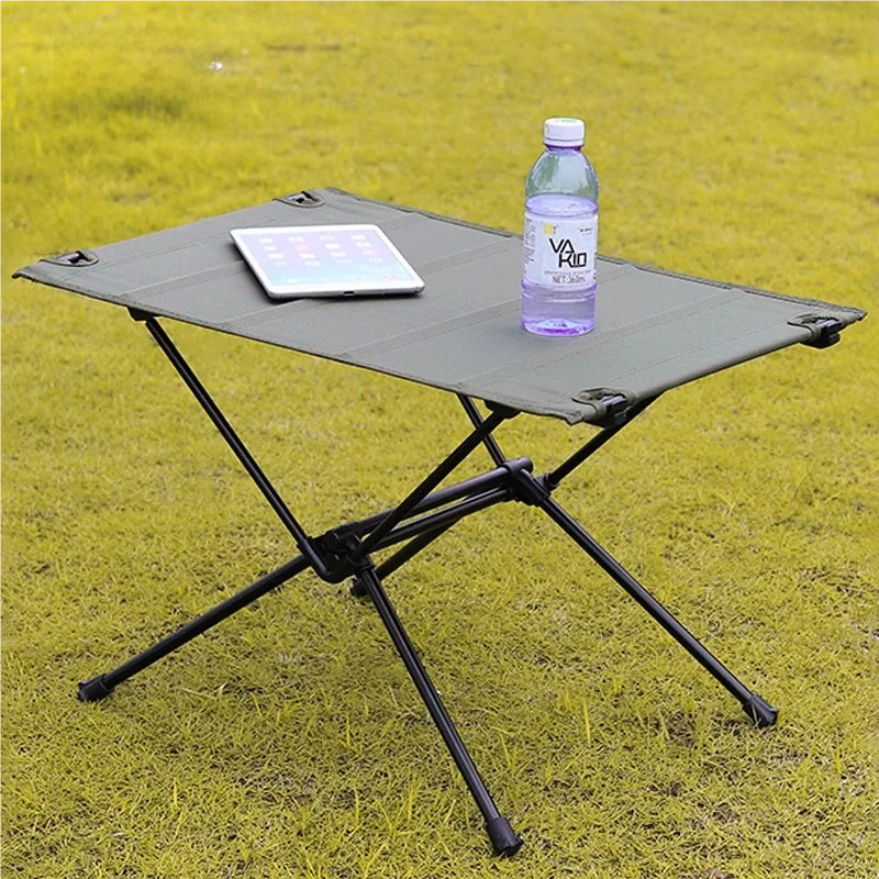 Camping Folding Table Lightweight 1680D Oxford Roll-Up Table Portable Aluminum Alloy Tourist Tables for Outdoor Picnic