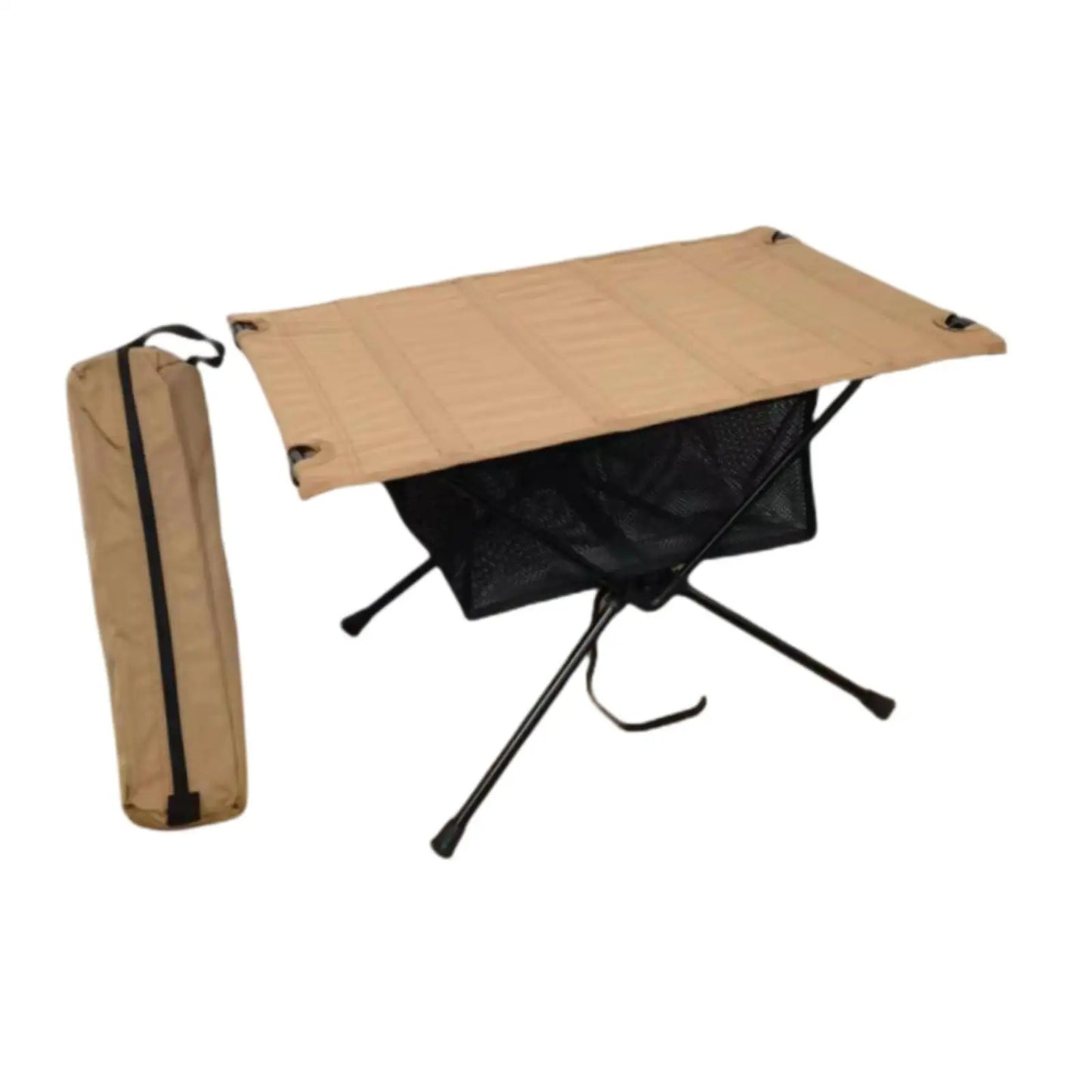 Camping Folding Table Lightweight 1680D Oxford Roll-Up Table Portable Aluminum Alloy Tourist Tables for Outdoor Picnic