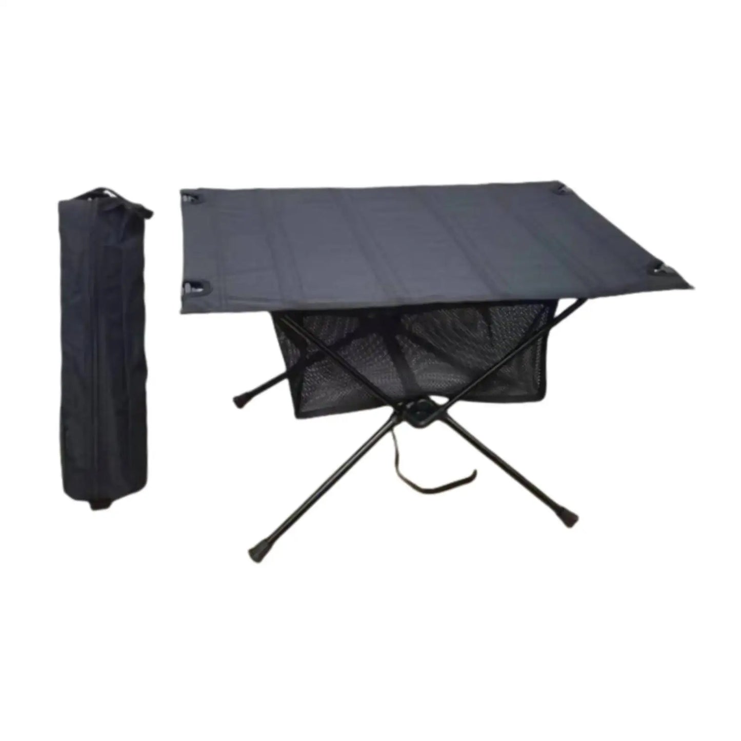 Camping Folding Table Lightweight 1680D Oxford Roll-Up Table Portable Aluminum Alloy Tourist Tables for Outdoor Picnic