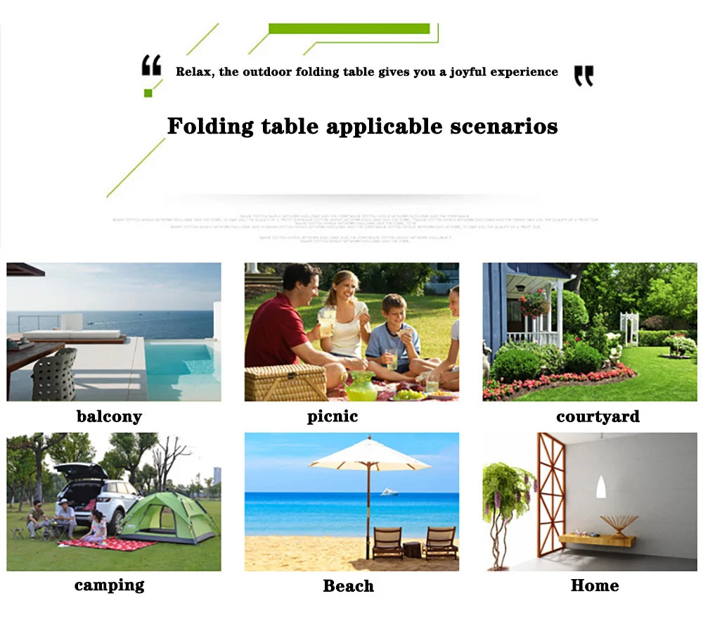 Portable Foldable Table Camping Outdoor Furniture Computer Bed Tables Picnic 6061 Aluminium Alloy Ultra Light Folding Desk