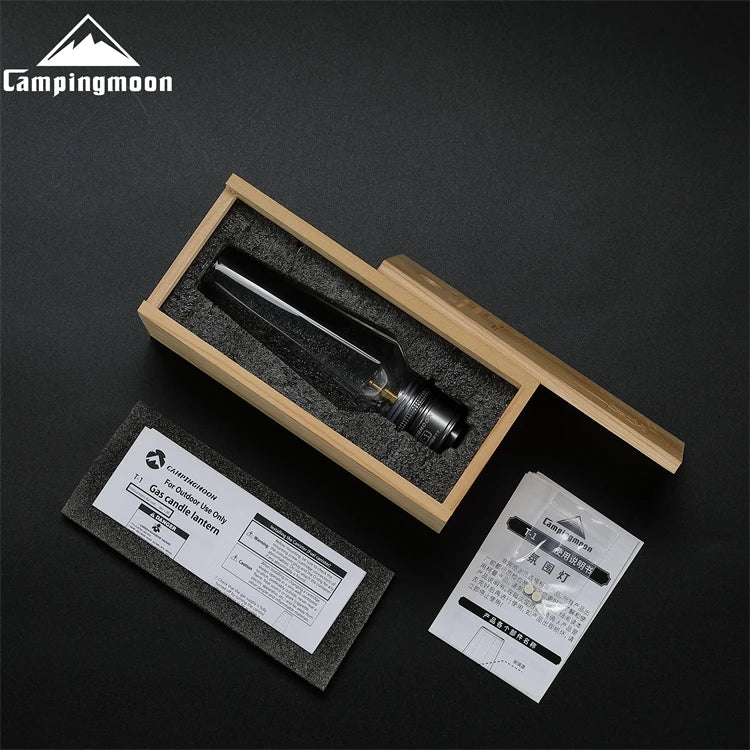 CAMPINGMOON T-1 Portable Outdoor Camping Light Gas Lighting Camping Lamp Tent Lamps camping gas lanterns