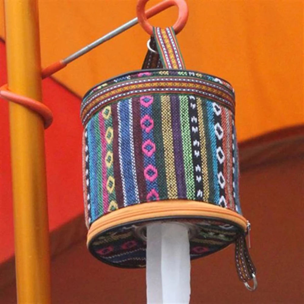 Camping Toilet Paper Holder Bag Camping Tent Folding Toilet Paper Hanging Holder Roll Case Storage Box Bag Outdoor Camping Tools
