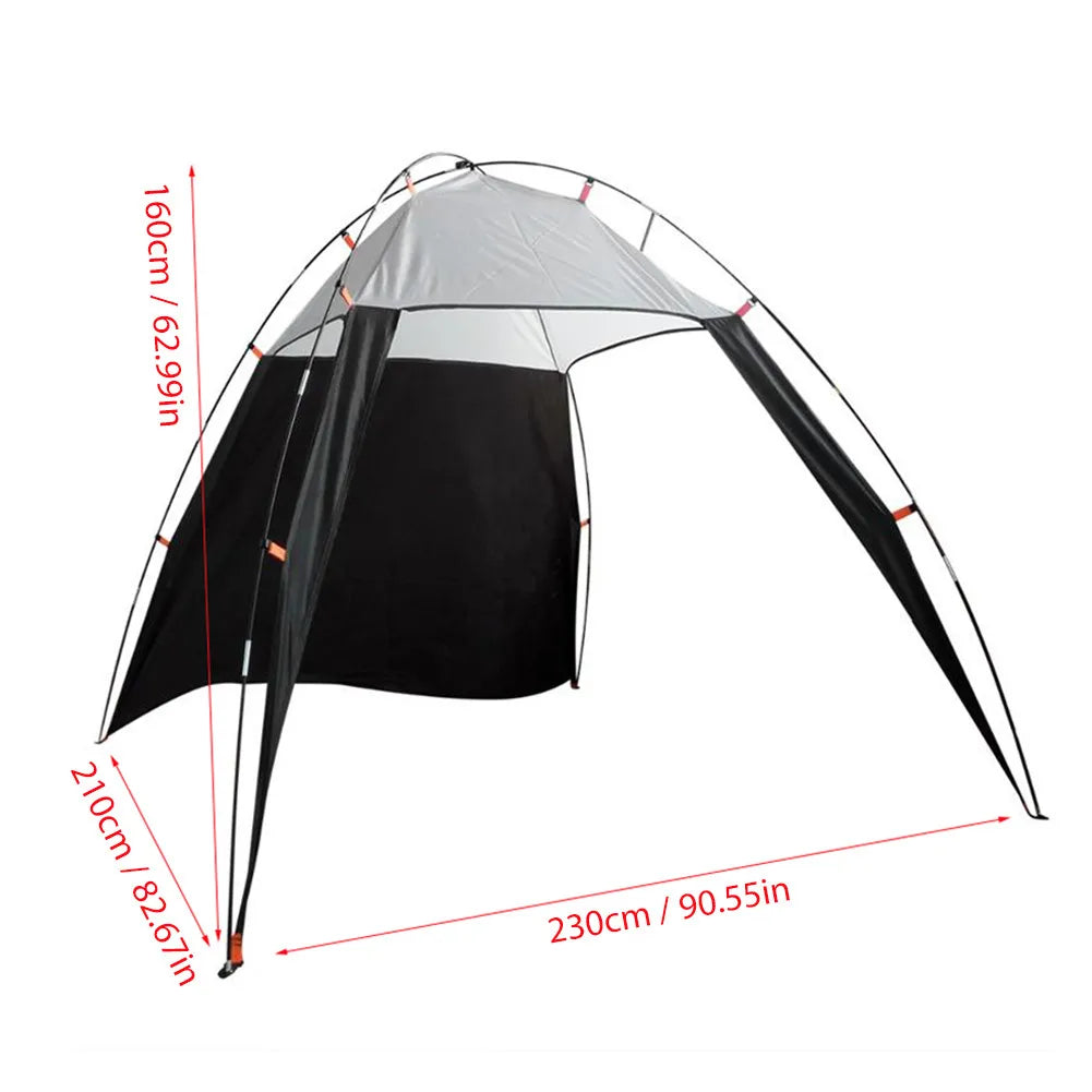 Camping Awning Tent Waterproof UV Canopy Tent Outdoors Tourist Tent Beach Shelter Sun Shade Tent For Fishing Camping Travel