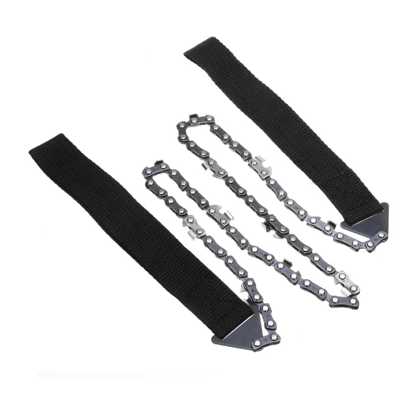 Camping Tools Garden Tools Survival Hand Zipper Saw Handsaw Wood Cutting Tool Handheld Chains Saw Wire Saw Emergency Saw