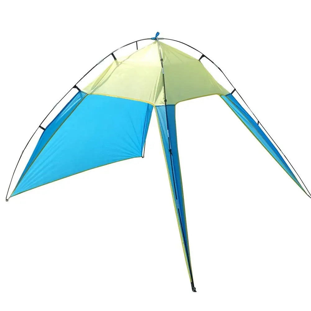Camping Awning Tent Waterproof UV Canopy Tent Outdoors Tourist Tent Beach Shelter Sun Shade Tent For Fishing Camping Travel