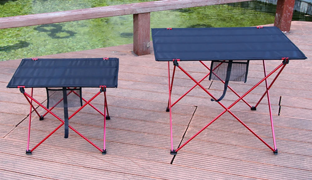 Portable Foldable Table Camping Outdoor Furniture Computer Bed Tables Picnic 6061 Aluminium Alloy Ultra Light Folding Desk