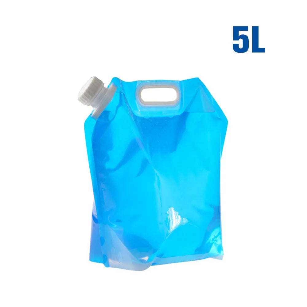 3L/5L/8L/10L/15L Outdoor Collapsible Bucket Foldable Water Bag Survival Water Storage Portable Water Carrier Container Camp Hiki