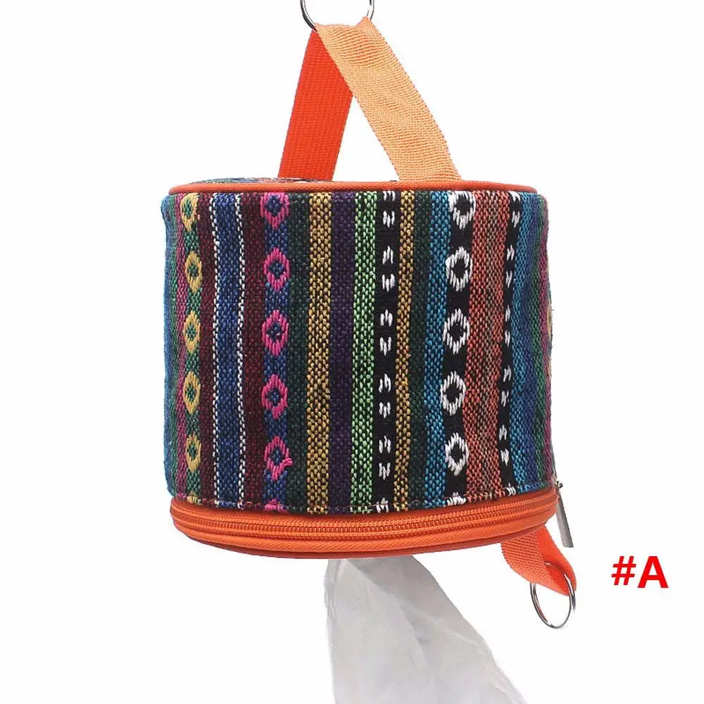 Camping Tent Accessories Outdoor Tool Roll Tissue Case Roll Paper Storage Holder Roll Paper Storage Box Tissue Case Holder