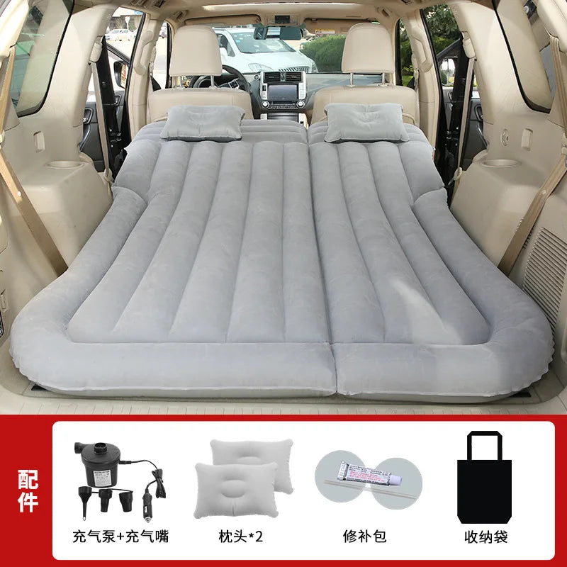 Inflatable car mattress  Inflatable Car Multifunctional Car inflatable bed car accessories inflatable bed travel goods