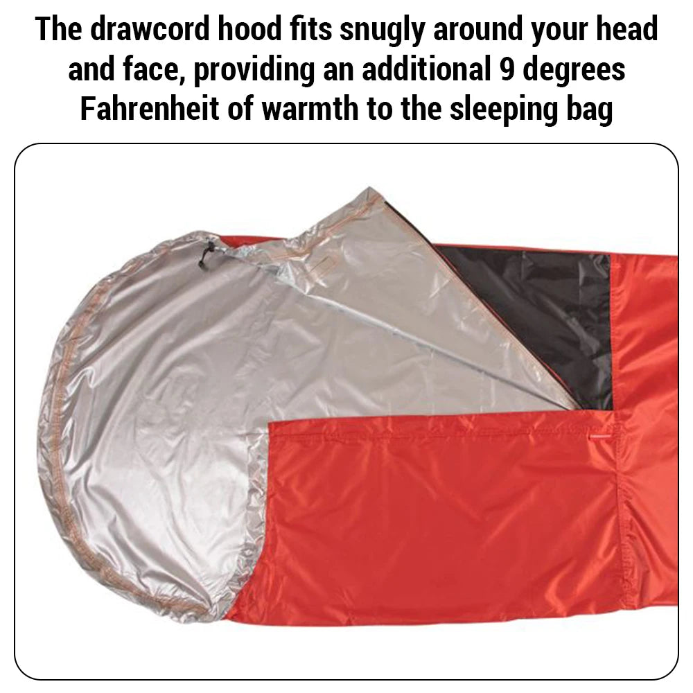 Outdoor Camping Lightweight Sleeping Bag Cover Cold-resistant Sleeping Bag Case Waterproof Bivy Bag 2024