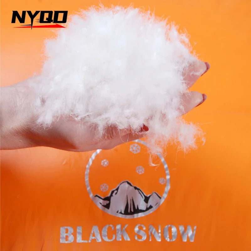 Black Snow Outdoor Camping Sleeping Bag Very Warm Down Filled Adult Mummy Style Sleep Bag 4 Seasons Camping Travel Sleeping  Bag