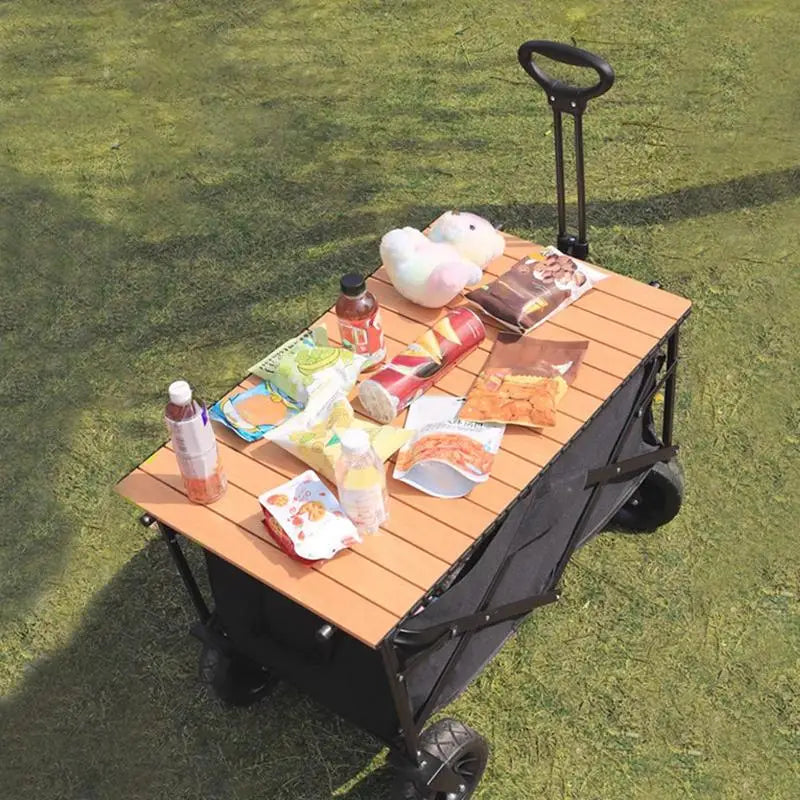 Outdoor Portable foldable table Heavy Duty Garden Cart Board Camping Table Top Attachment for party wedding barbecue camping
