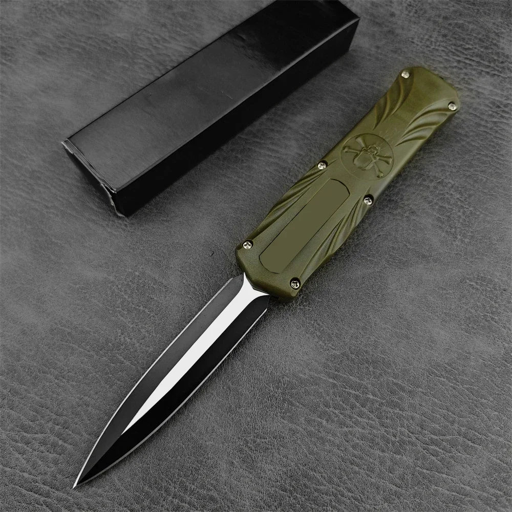1PC Tactical Self Defense Knife Survival Hunting Rescue Tools 440C Blade ABS Handle Utility Sharp Rescue Knifes