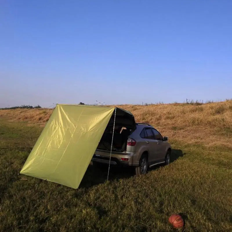 Outdoor Camping Car Tent Heavy Duty Sun Shade Awning Roof Tent Waterproof Tailgate Canopy For SUV External Accessories
