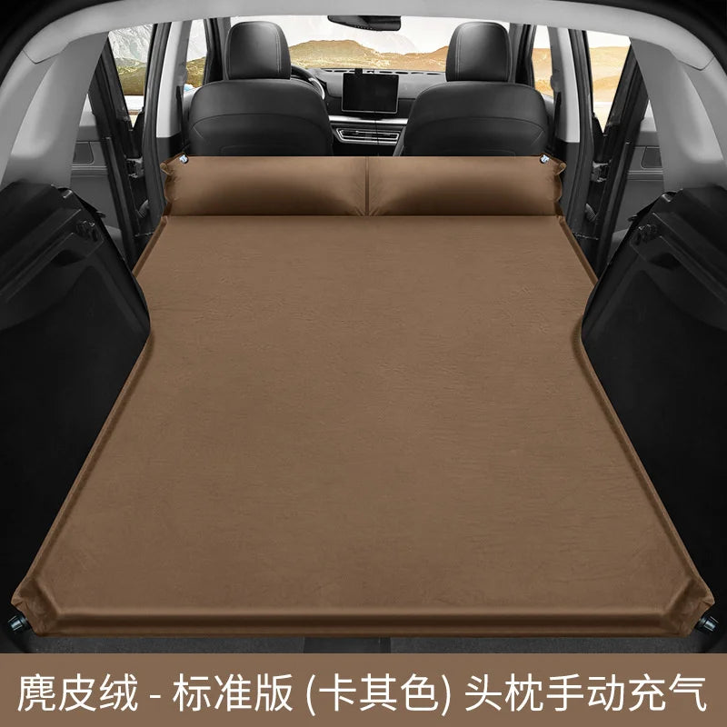 Auto Multi-Function Automatic Inflatable Air Mattress SUV Special Air Mattress Car Bed Adult Sleeping Mattress Car Travel Bed