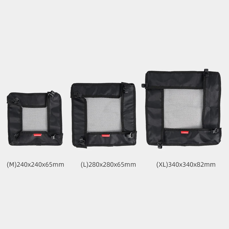 Portable Folding Table Storage Hanging Basket Picnic Table Hanger Storage Net Outdoor Camping BBQ Table Rack Accessories New