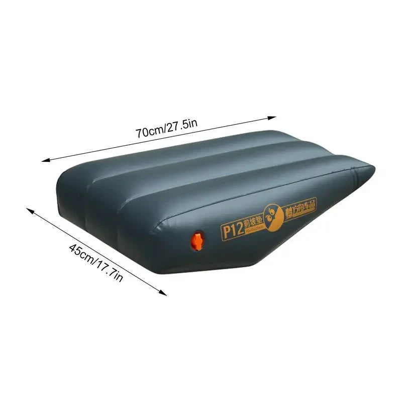 Car Travel Inflatable Mattress Front Slope Pad Inflated Stool Cushions Air Bed Seat Gap Self-driving Supplies Accessories