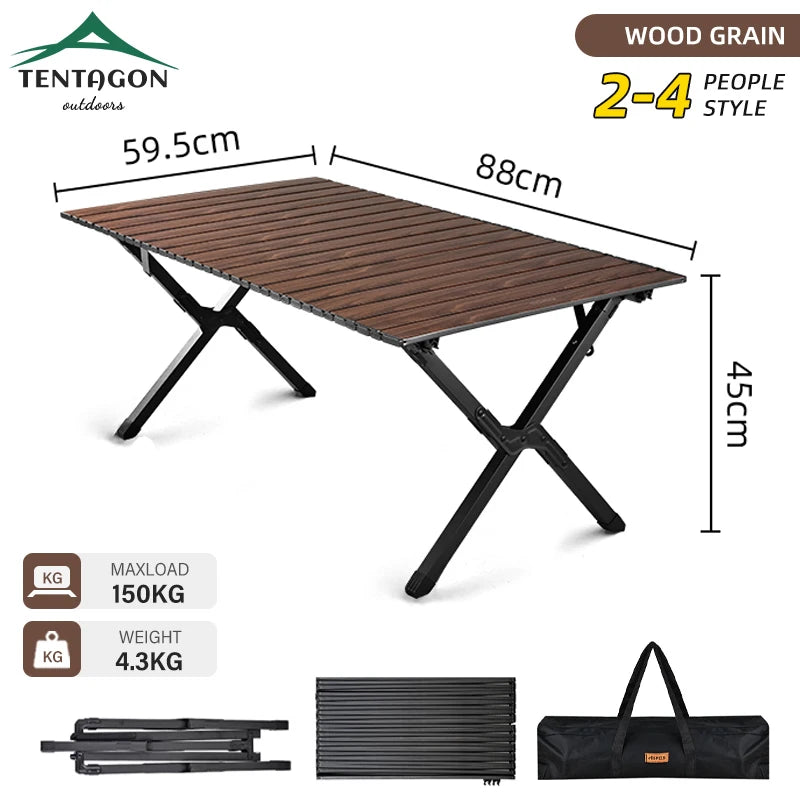 Camping Folding Table Mounted Rent House Picnic Table Portable Egg Roll Table Picnic Outdoor lightweight Camp BBQ Grill Table