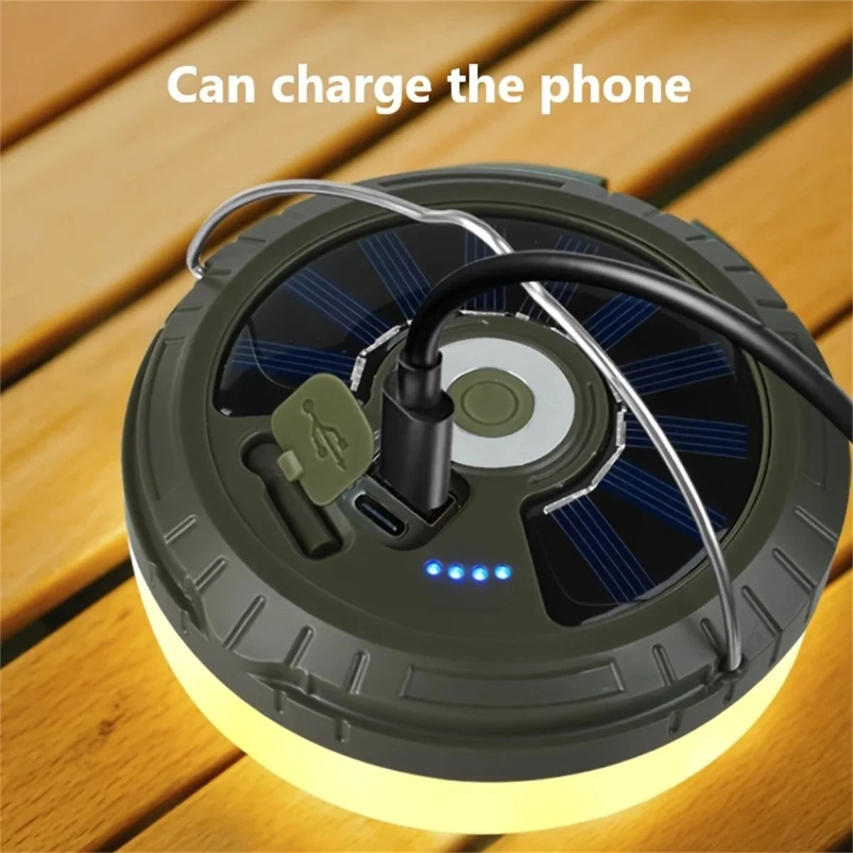 10M Solar Camping Light Outdoor Camping Atmosphere Light Solar Energy Light String For Camping Courtyard Party Decoration