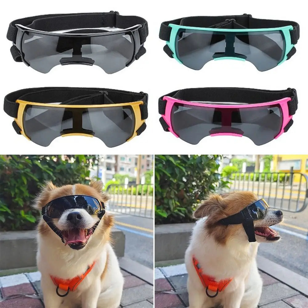 Multicolor Pet Goggles Sun Protection Sun Shading Pet Sunglasses Windproof UV Protection Dog UV Protection Glasses Dog