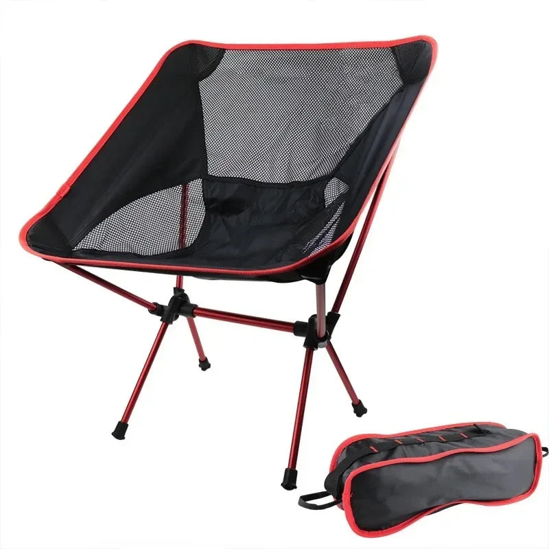 Outdoor Camping Chair Garden Beach Hiking Picnic Seat Portable Detachable Folding Fishing Chair Ultralight Camping Tools