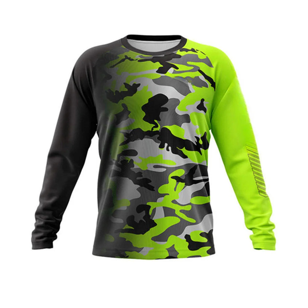 Long Sleeve Uv Protection Clothing Mens Outdoor Summer Jersey Upf 50 Clothes Performance Breathable Fishing Tops