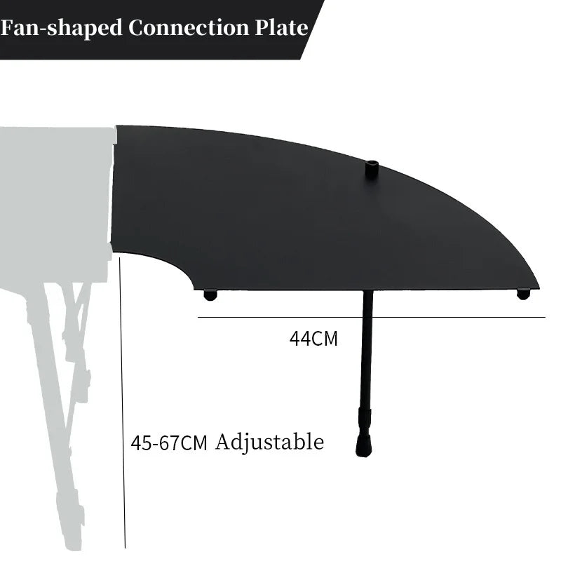 IGT Table igt 4 Unit Table Camping Folding Table Portable Lightweight  Aluminum Alloy  Desk BBQ Dinning Outdoor Camping Desk