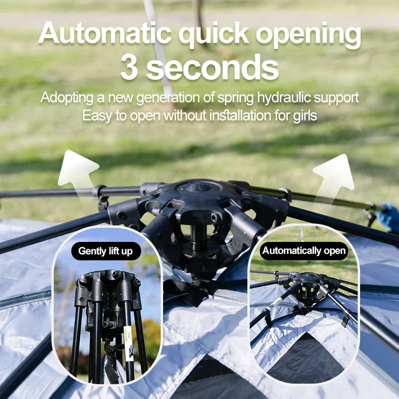 Shower tent  two person outdoor quick opening toilet changing tent privacy waterproof Pop up Instant fishing camping tent