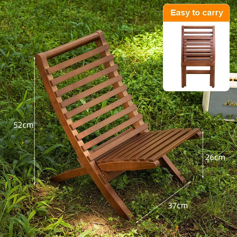 Portable Camping Chair Folding Pool Relax Minimalist Lounge Chair Living Room Balcony Leisure Chair Outdoor Furniture