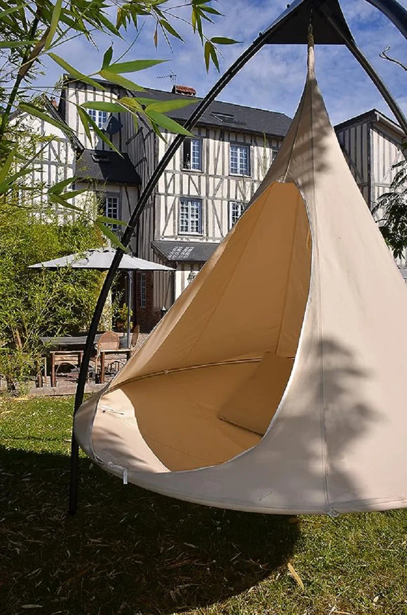 Hammock Outdoor Camping Travel Hammock Waterproof Hanging Hammock Sofa Hanging Swing Garden Hanging Tent Terrace Decoration