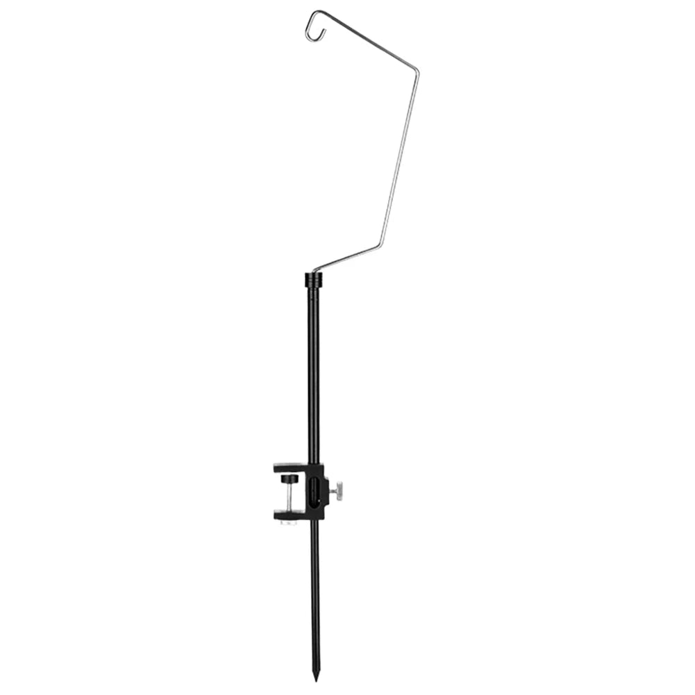 Portable Lamp Bracket Aluminum Alloy IGT Table Lantern Hanger Multifunctional Desktop Light Stand for Outdoor Garden BBQ