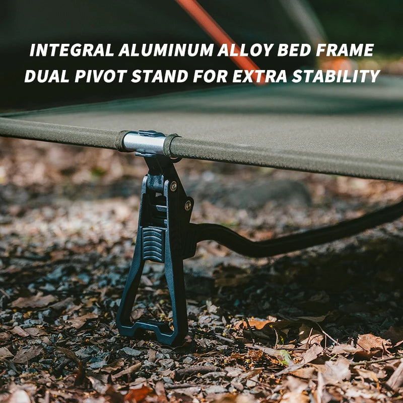 Naturehike Camping Cot Portable Folding Bed Outdoor Ultralight Compact Tent Sleeping Bed for Camping Travel Backpacking Hiking