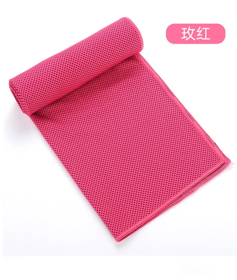 Microfiber Towel Quick-Dry Summer Thin Travel Breathable Beach Towel Outdoor Sports Running Gym Yoga Camping Cooling Scarf
