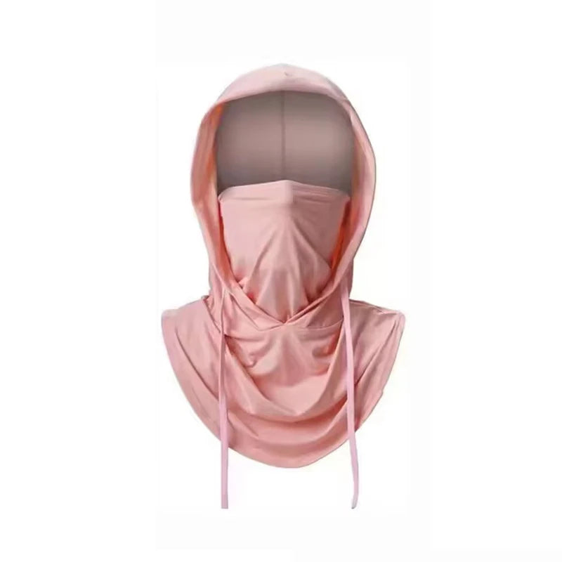 Summer Full Face Sun Protection Hat Face Mask Outdoor Hiking and Camping UV Protection Hat Neck Protection Hat
