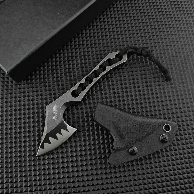 The new mini axe outdoor camping survival rescue hunting multi-purpose EDC tools to send sheath gift series