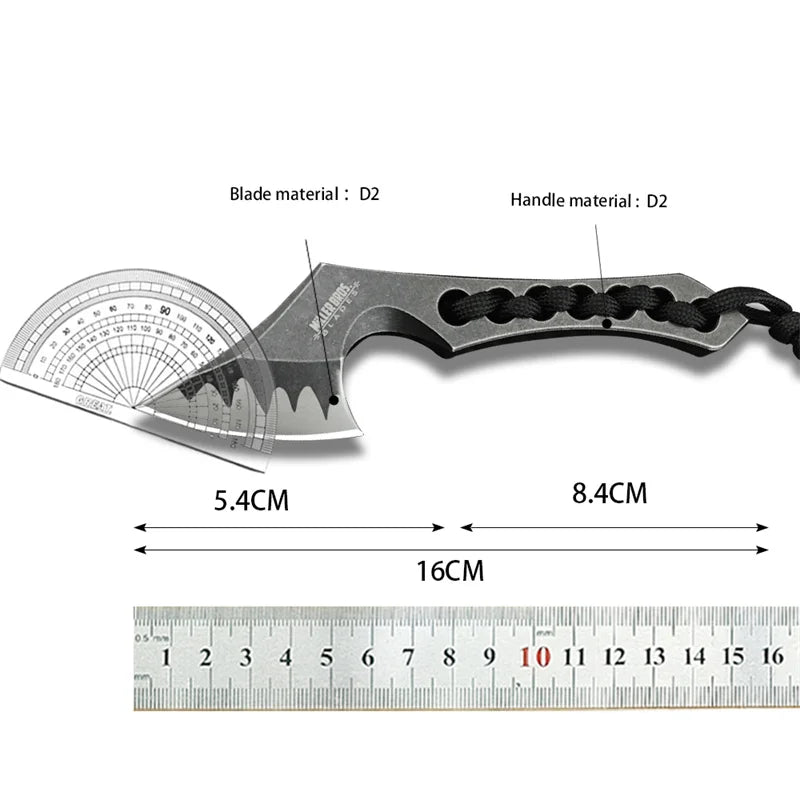 The new mini axe outdoor camping survival rescue hunting multi-purpose EDC tools to send sheath gift series