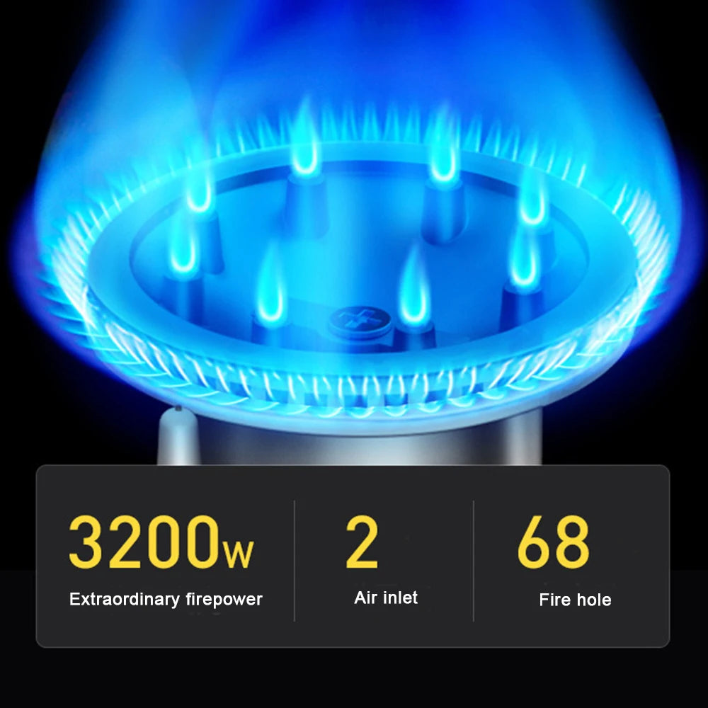 Camping Cookware Set Portable Automatic Ignition Outdoor Stove For Backpacking