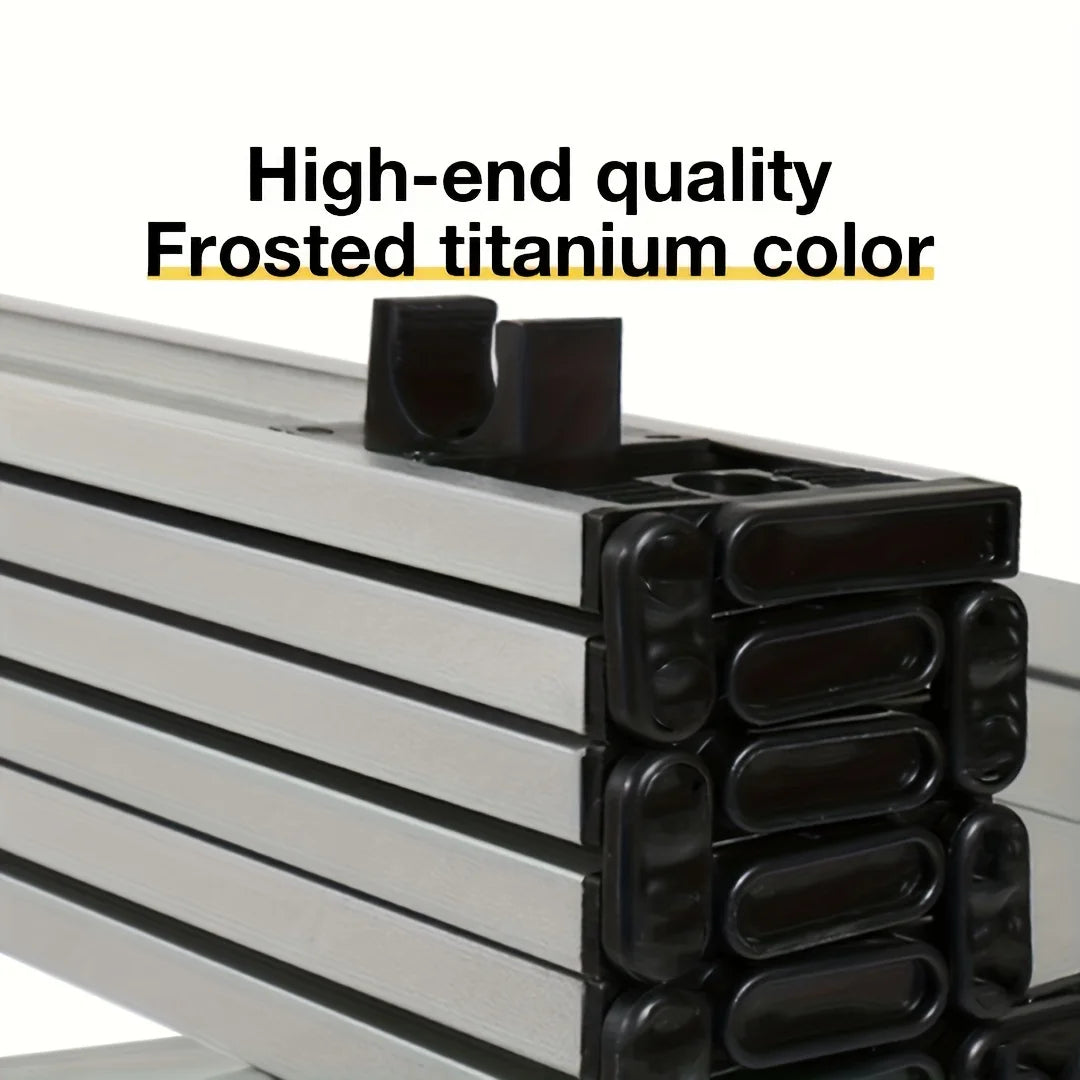 Foldable Outdoor Table, Camping Folding Table, Roll-shaped, Made of Golden Material, Portable Folding Table，Mesas