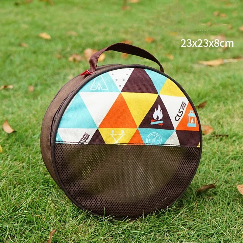 Camp Cooking Portable Dining Plate Set of 17/22 Outdoor Camping Tableware Self driving BBQ Plate Home Soup Pot Bowl Plate Set