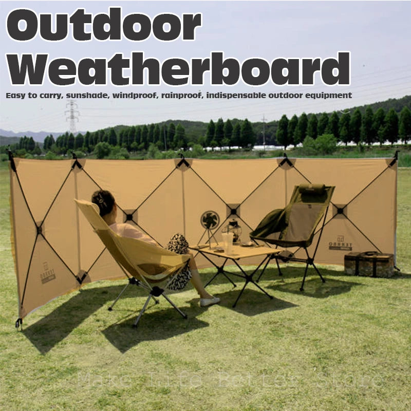 Camping Windscreen Tent Outdoor Cool Folding Windshield Canopy Tent Shelter  Windscreen Shelter Picnic Camping Windscreen
