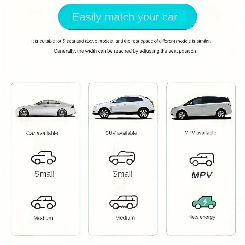 Thickened Car Air Mattress Back Seat Bed - Luxurious Inflatable Design for Ultimate Comfort, Portable and Lightweight