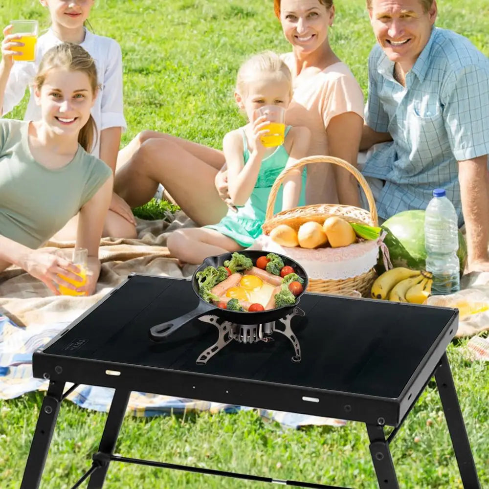 Non Slip Camping Table Mat Heat-Proof Placemat For Patio Waterproof Folding Dining Table Rubber Mat For Kitchen Patio Decor