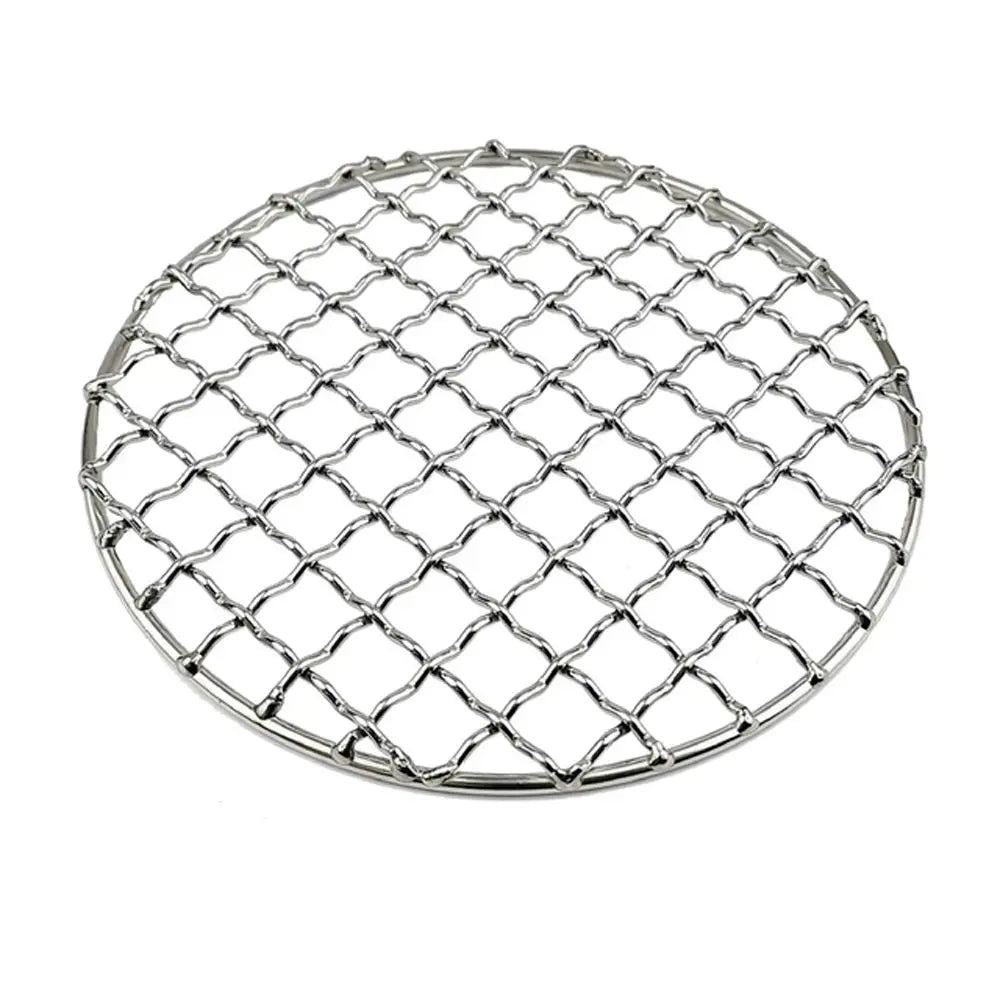 Camping Accessories Grill Accessories Firewood Rack Mat Cooking Mesh Pads Camping Grill Grate Barbecue Net Grilling Fire Rack