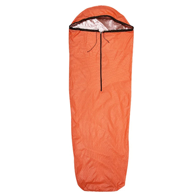 Sleeping Bag Waterproof Lightweight Thermal Emergency Sleeping Bags Survival Blanket Bags Camping Hiking Outdoor Activities