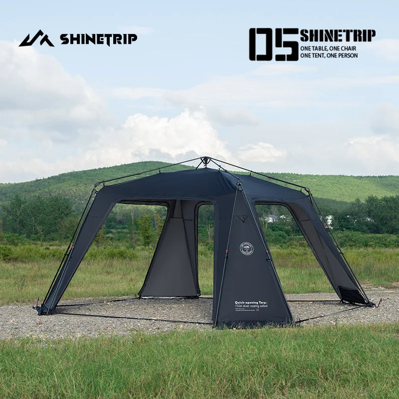 ShineTrip 05 Series Dome camping tent Quick Setup big tent camping car tent Oversized Canopy Waterproof Sunproof gazebo